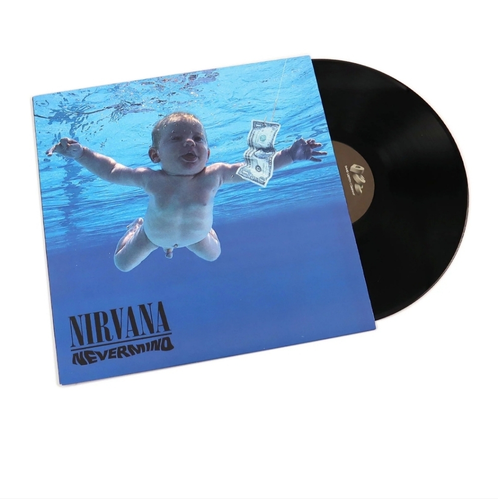 Nevermind Black Vinyl by Nirvana
